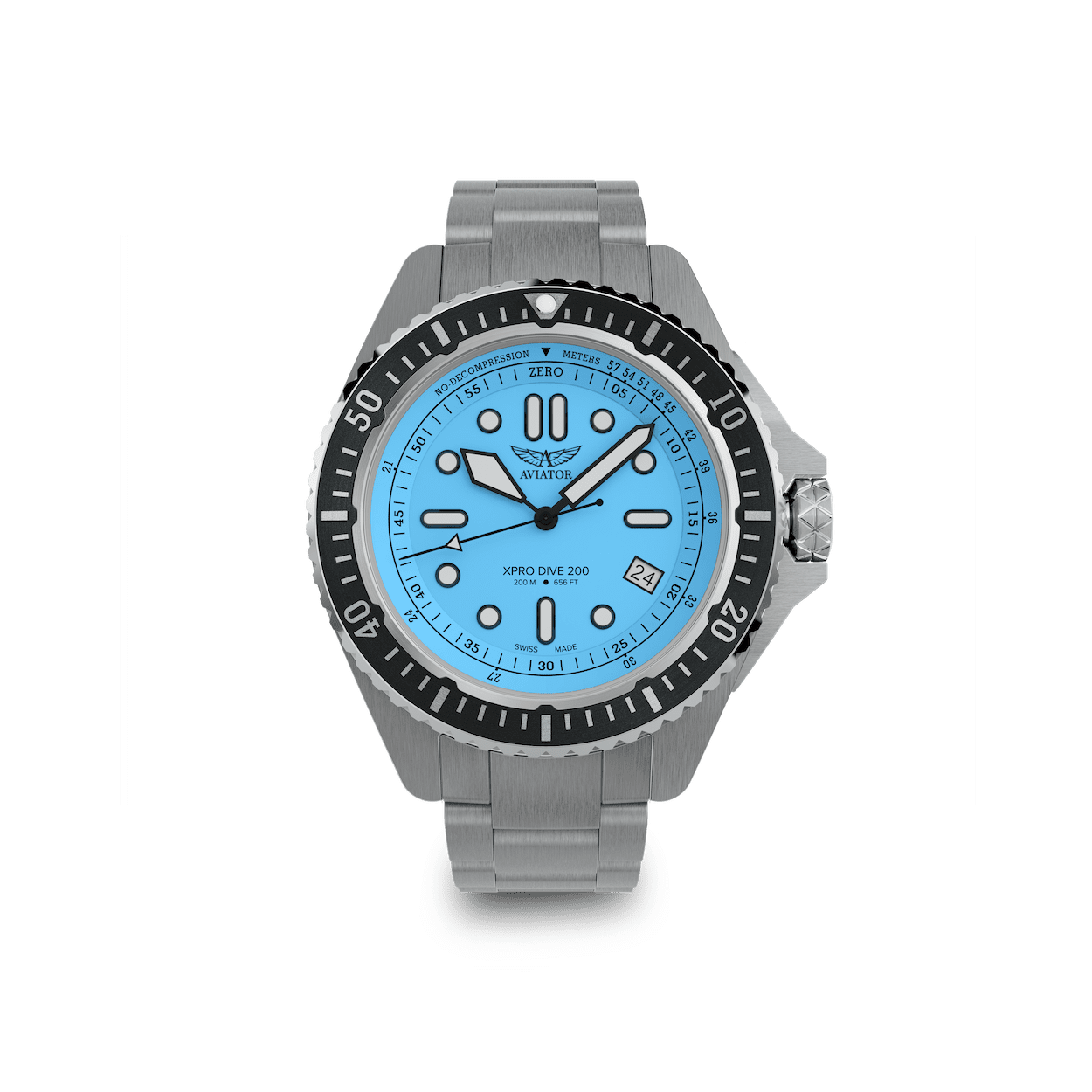 Aviator Swiss XPRO 200 watch V.1.42.0.376.6