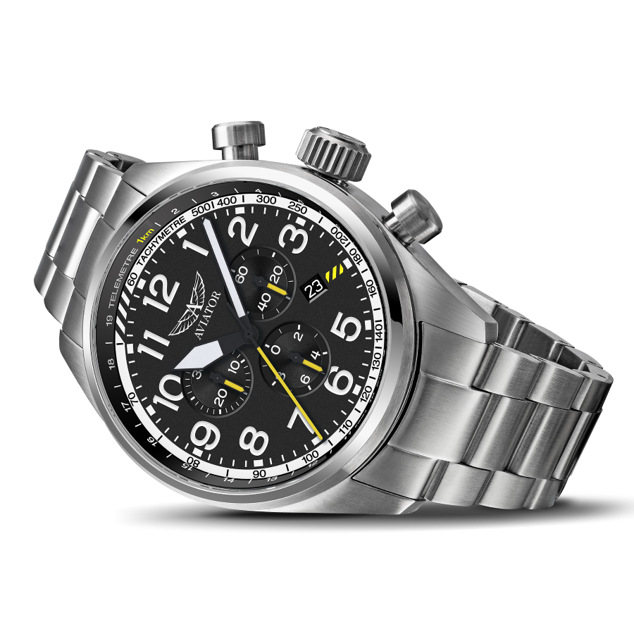 AVIATOR SWISS AIRACOBRA P45 CHRONO V.2.25.0.169.4 watch