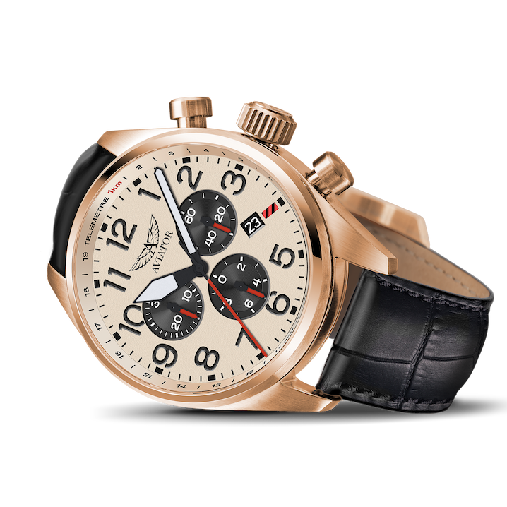 AVIATOR SWISS AIRACOBRA P45 CHRONO V.2.25.2.173.4 watch