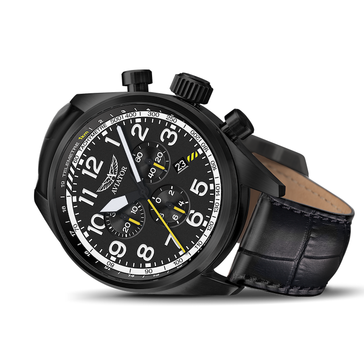 AVIATOR SWISS AIRACOBRA P45 CHRONO V.2.25.5.169.4 watch