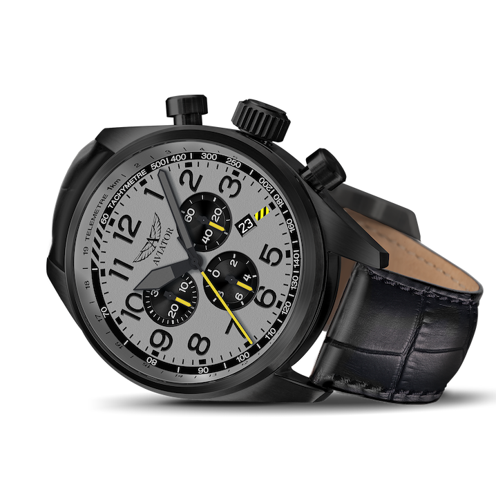 AVIATOR SWISS AIRACOBRA P45 CHRONO V.2.25.5.174.4 watch