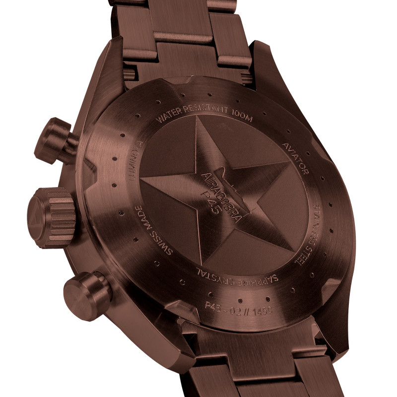 AVIATOR SWISS AIRACOBRA P45 CHRONO V.2.25.8.172.4 watch