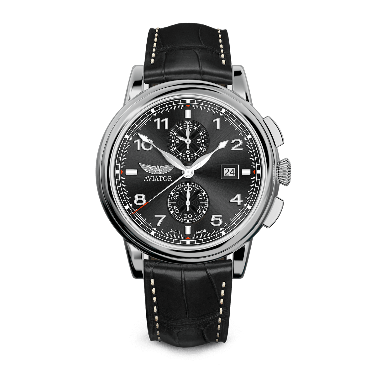 AVIATOR SWISS Douglas DC-3 Chronograph V.2.45.0.405.4 Watch