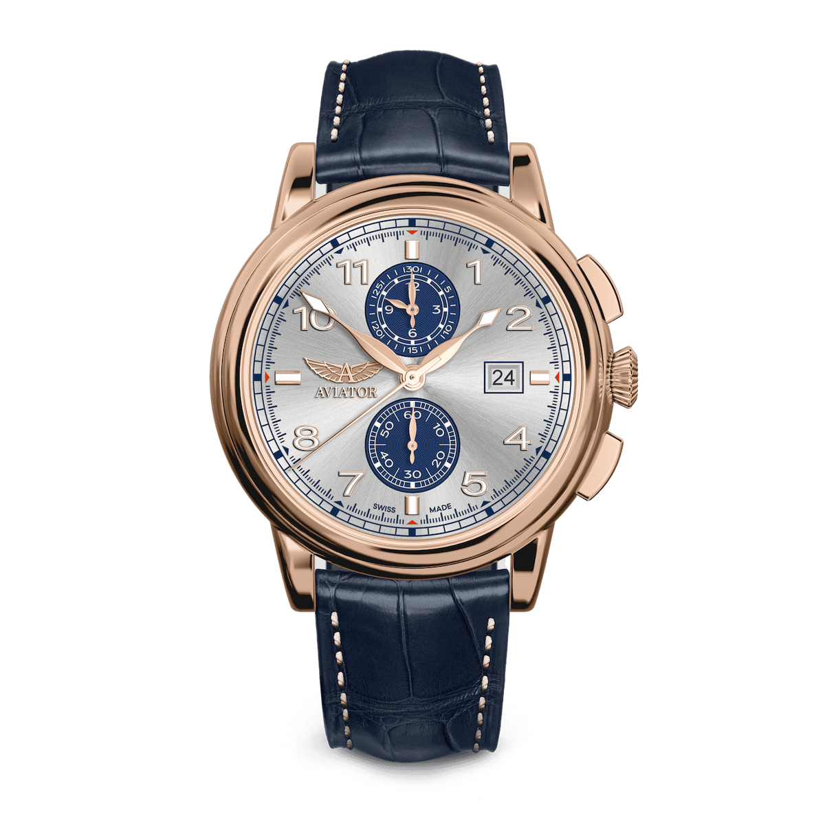 AVIATOR SWISS Douglas DC-3 Chronograph V.2.45.2.414.4 Watch