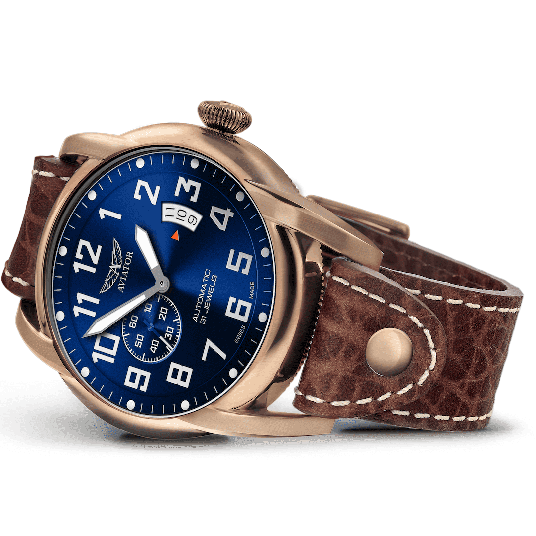 Hodinky AVIATOR SWISS Bristol Scout V.3.18.2.191.4