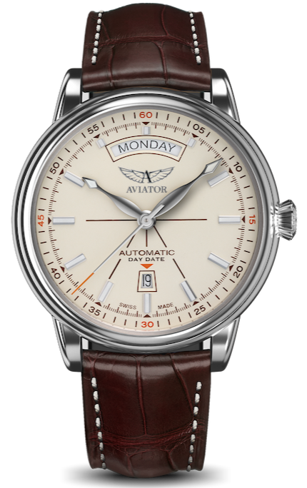 Hodinky AVIATOR SWISS Douglas day-date V.3.20.0.141.4