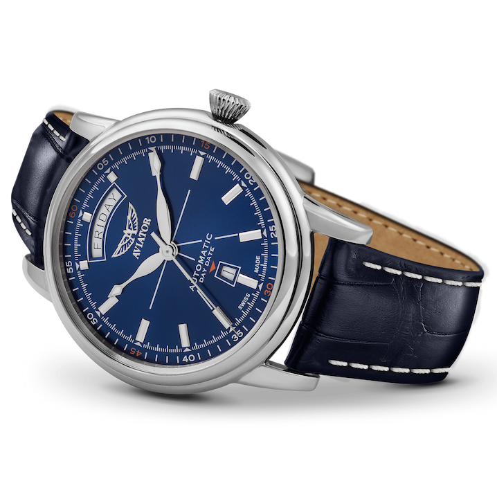 Hodinky AVIATOR SWISS Douglas day-date V.3.20.0.145.4