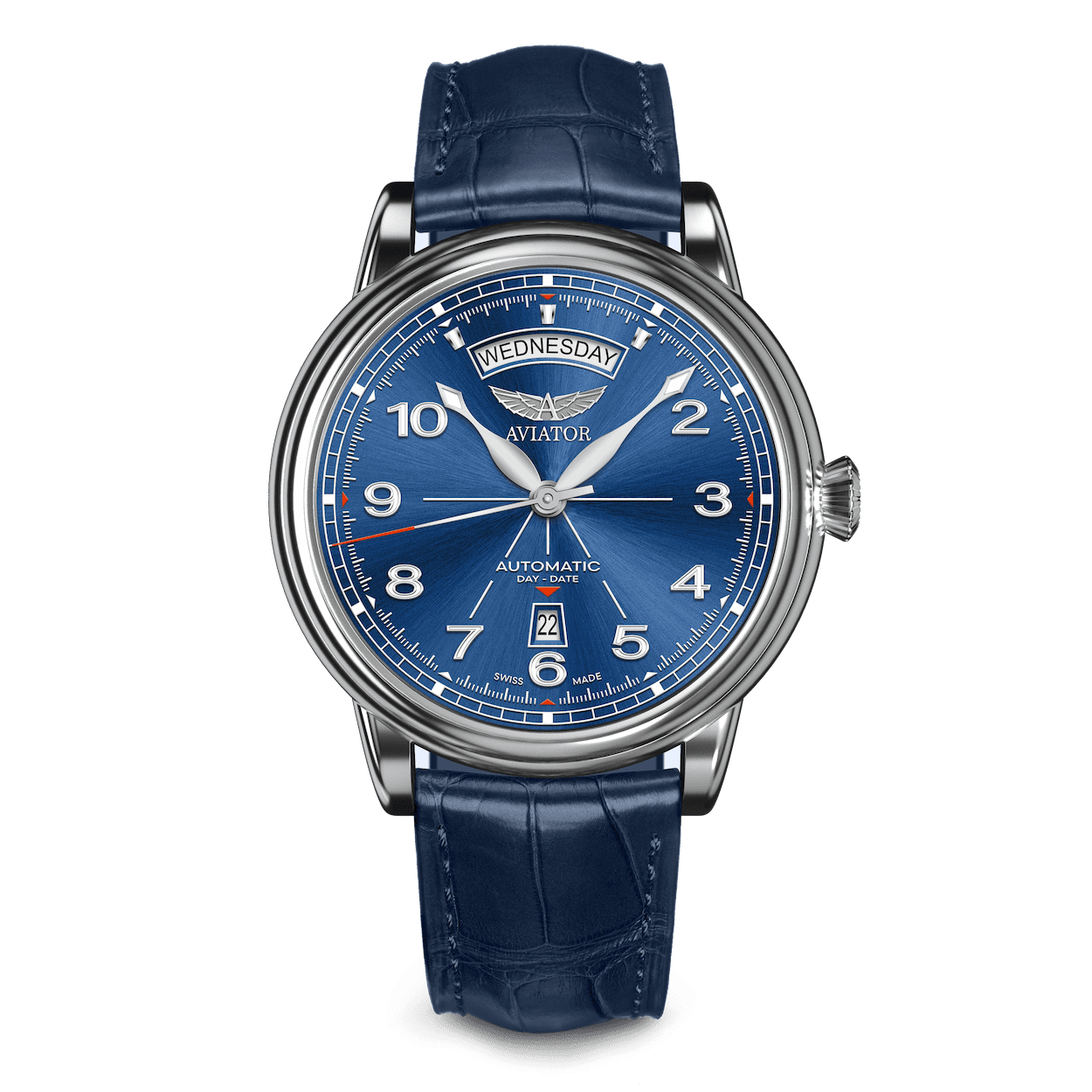 Watch AVIATOR SWISS Douglas day-date 45 V.3.44.0.401.4