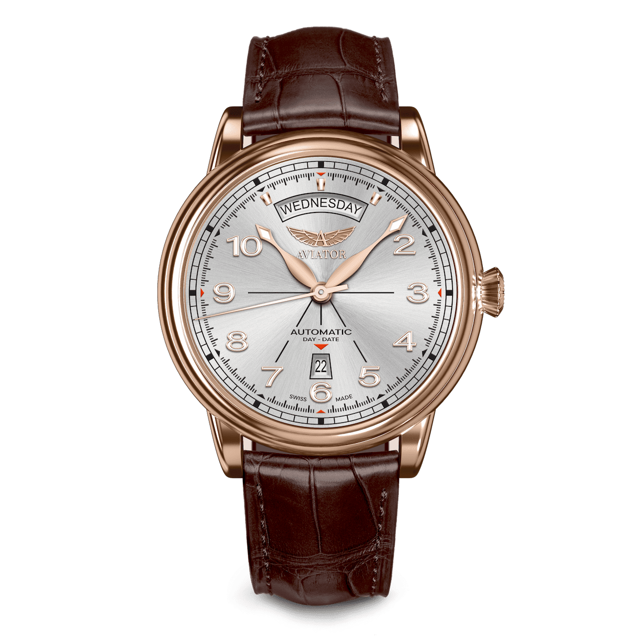 AVIATOR SWISS Douglas day-date 45 V.3.44.2.400.4 Watch