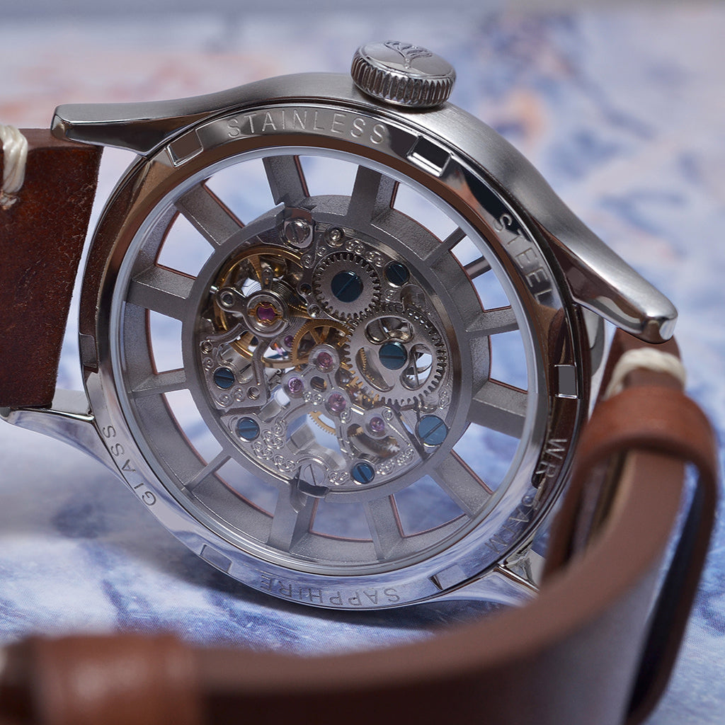 Poljot International Vintage Skeleton watch 6114.1220103