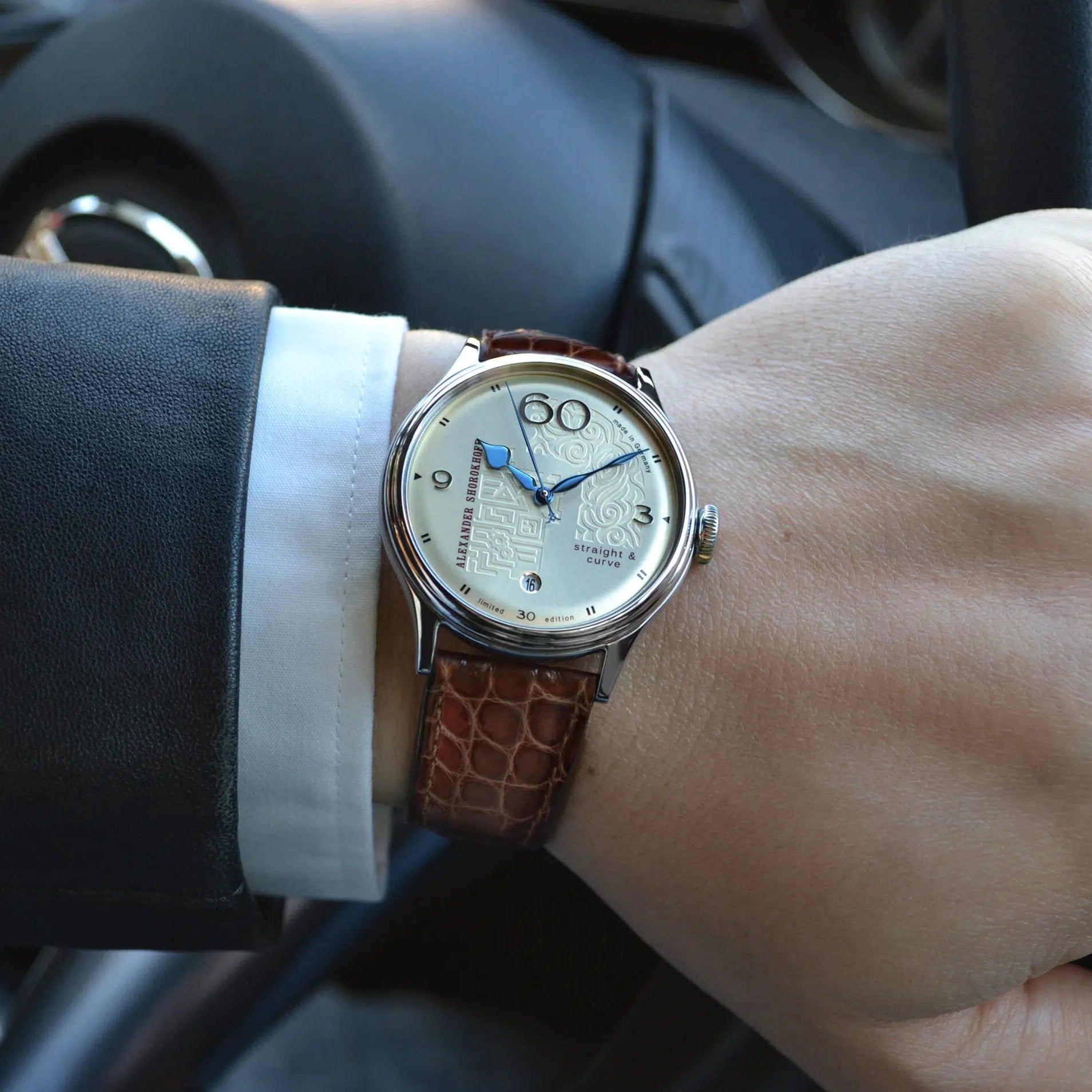 Hodinky Alexander Shorokhoff Straight & Curve AS.V7-SC2