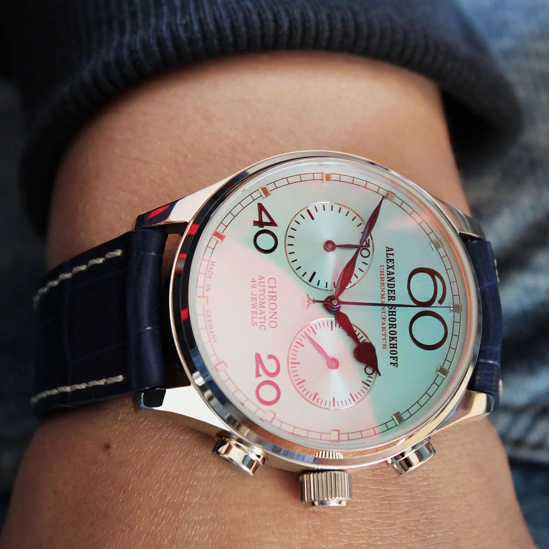 Hodinky Alexander Shorokhoff Blue Sapphire AS.CA05-7