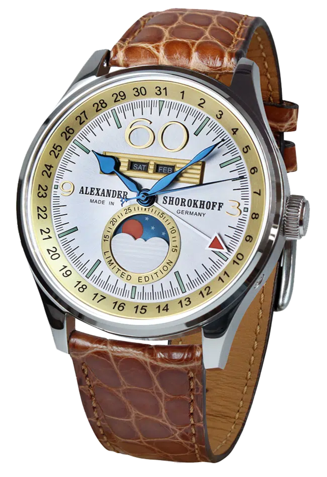 Alexander Shorokhoff Full Calendar Merkur 2 Watch AS.VK-MKR2
