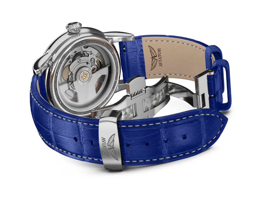 AVIATOR SWISS Douglas day-date 41 watch V.3.35.0.276.4