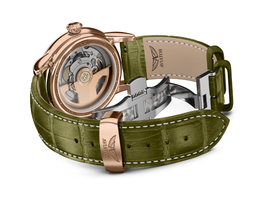 AVIATOR SWISS Douglas day-date 41 V.3.35.2.279.4 watch