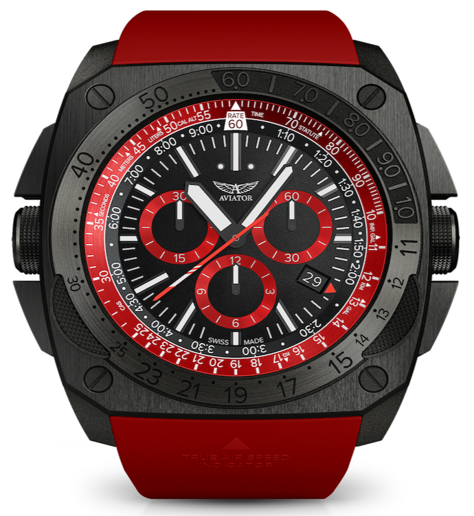 Hodinky AVIATOR SWISS MIG-29 SMT M.2.30.5.215.6