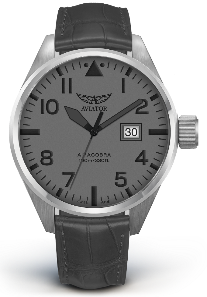 Hodinky AVIATOR SWISS AIRACOBRA P42 V.1.22.0.150.4