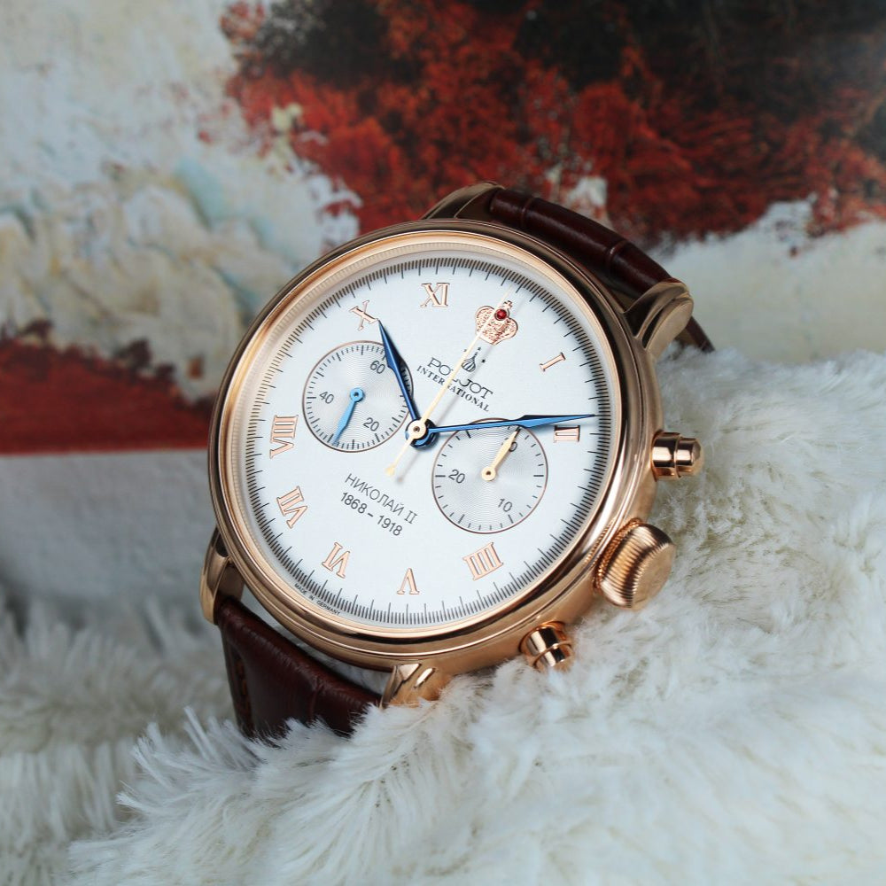 Poljot International Chronograph Nicolai II 2901.1941612N watch