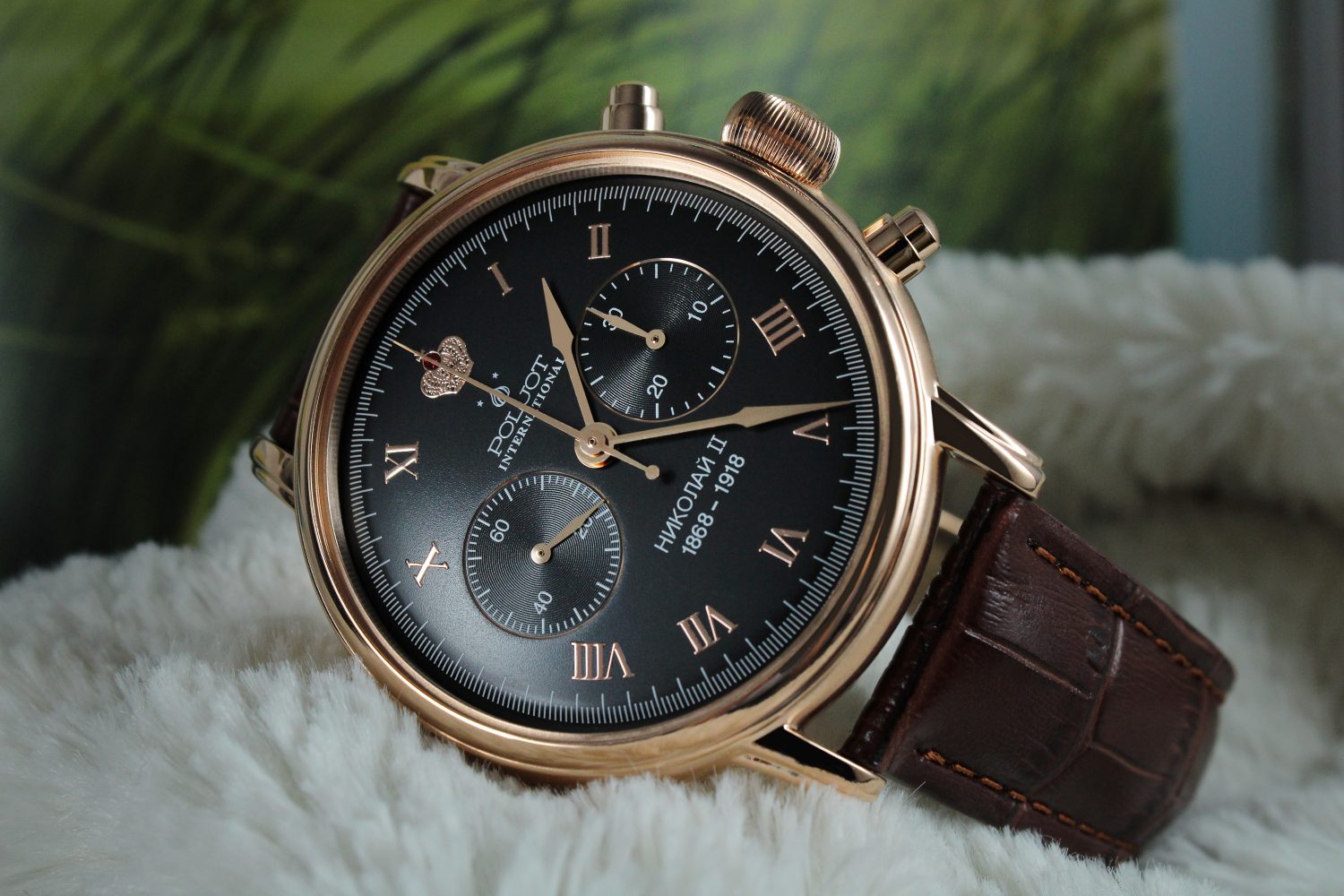 Watch Poljot International Chronograph Nicolai II 2901.1941613N