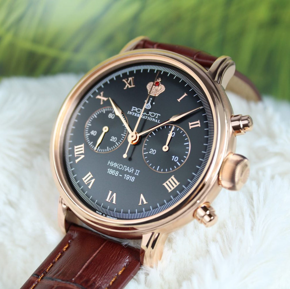Watch Poljot International Chronograph Nicolai II 2901.1941613N