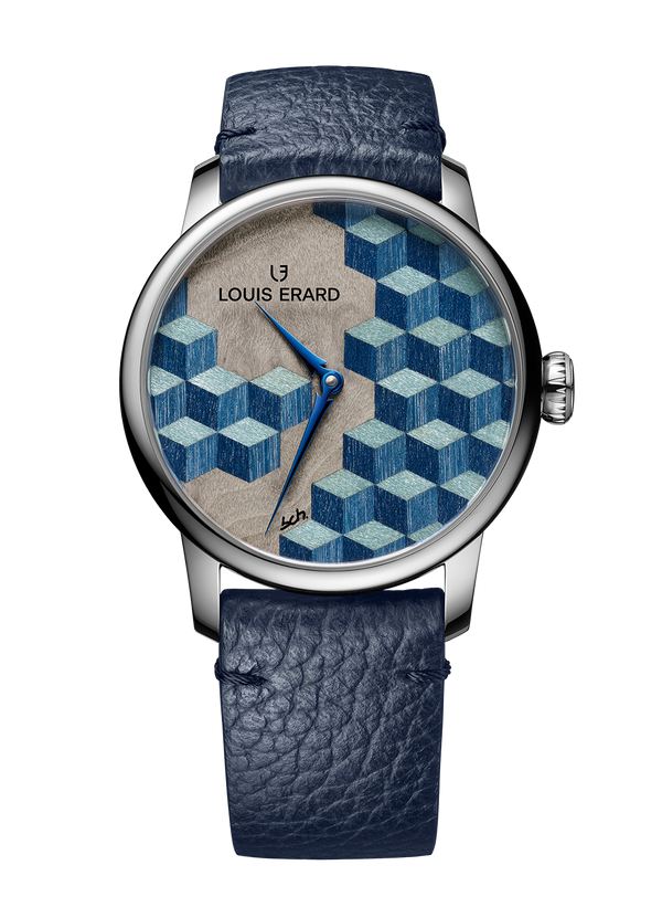 Louis Erard Marqueterie watch