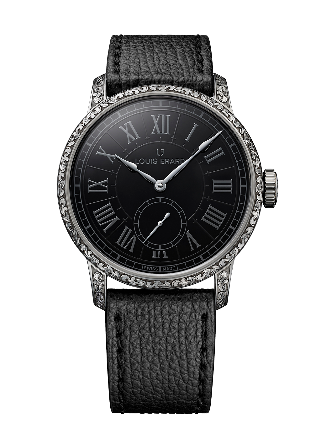 Louis Erard Hand-Engraved Watch