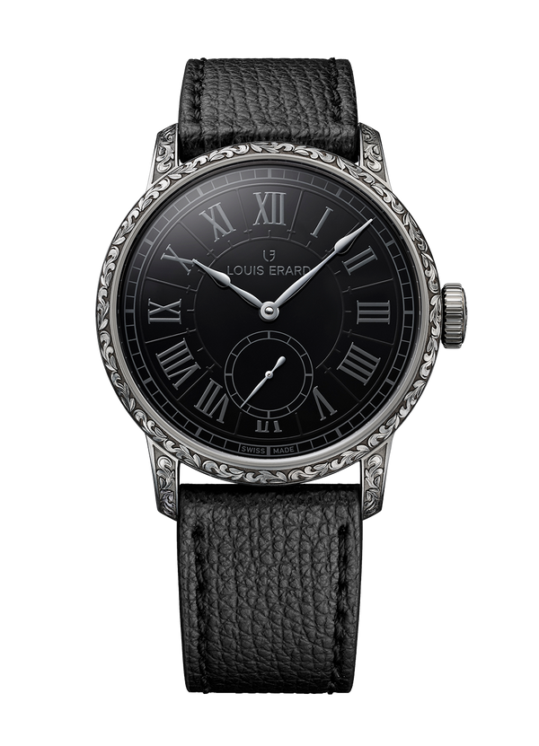 Louis Erard Hand-Engraved Watch
