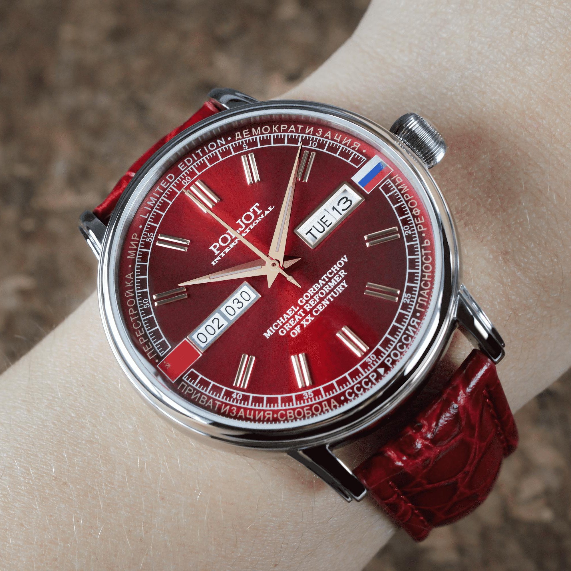 Uhr Poljot International Gorbatchov 36NH.4200116
