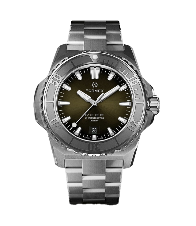 Hodinky Formex Reef 42 mm - Zelená