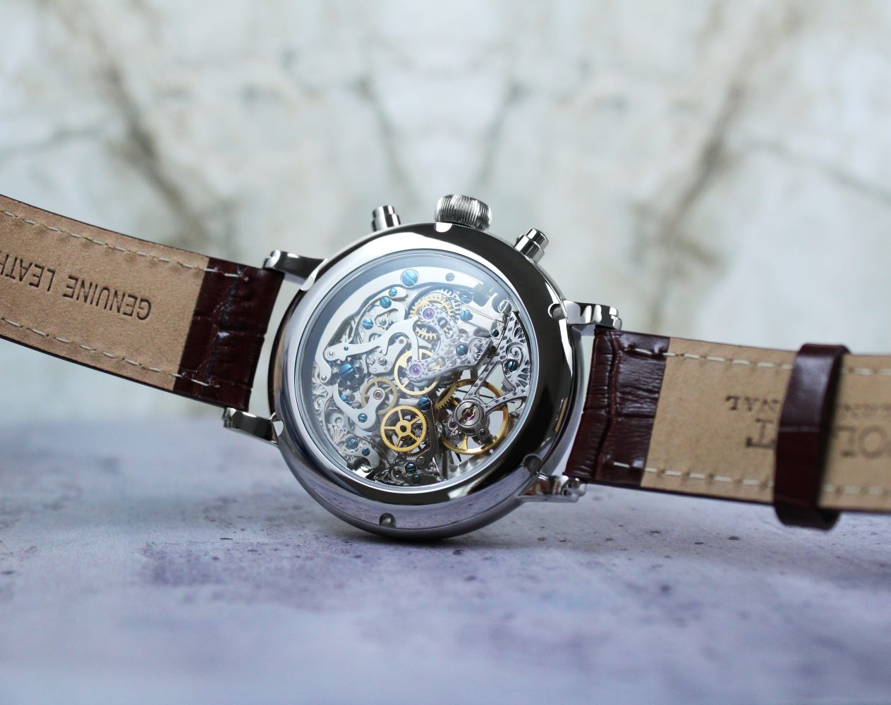 Poljot International Nicolai II Skeleton Watch 2901.194S012