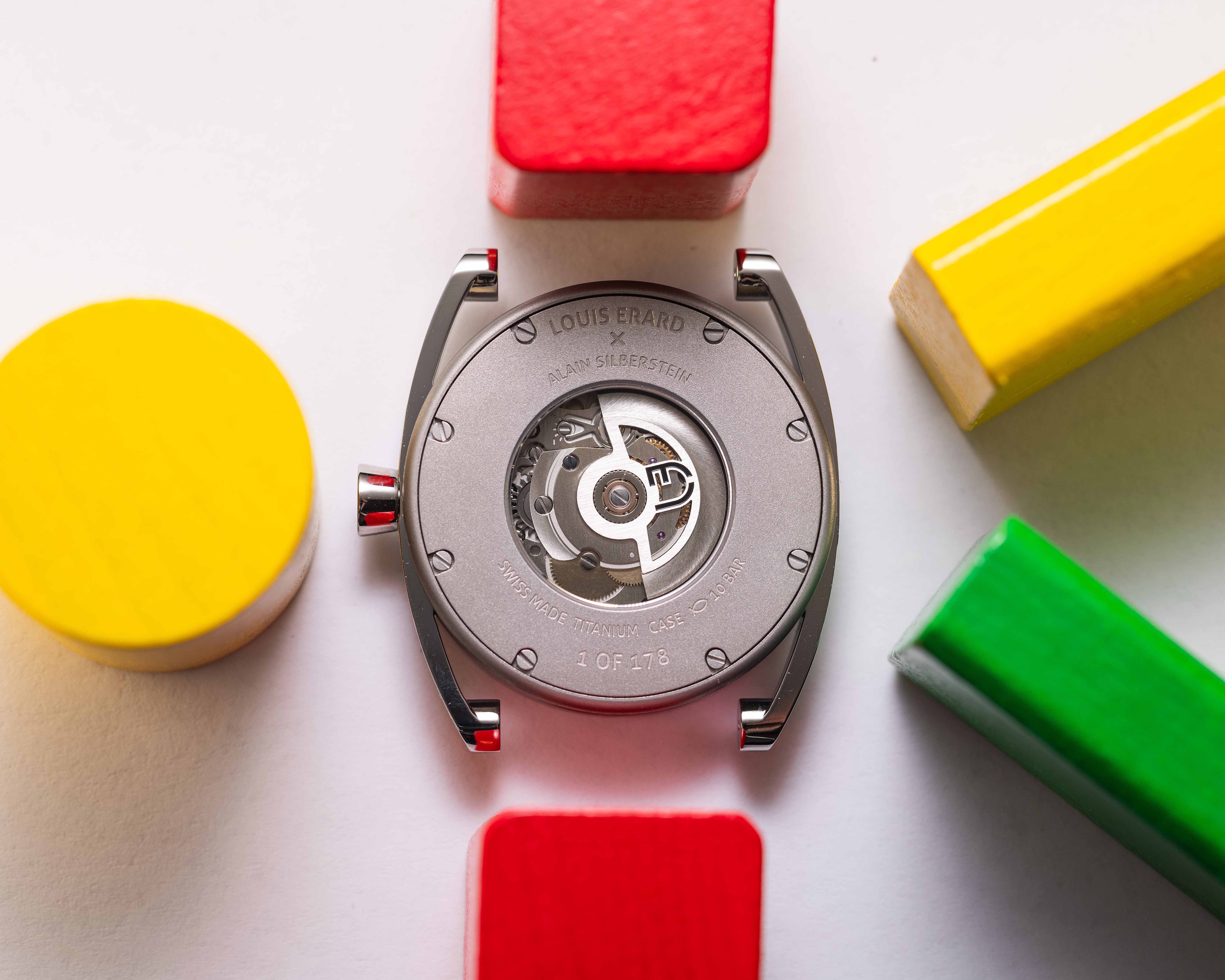 Hodinky la Semaine Louis Erard x Alain Silberstein Khaki