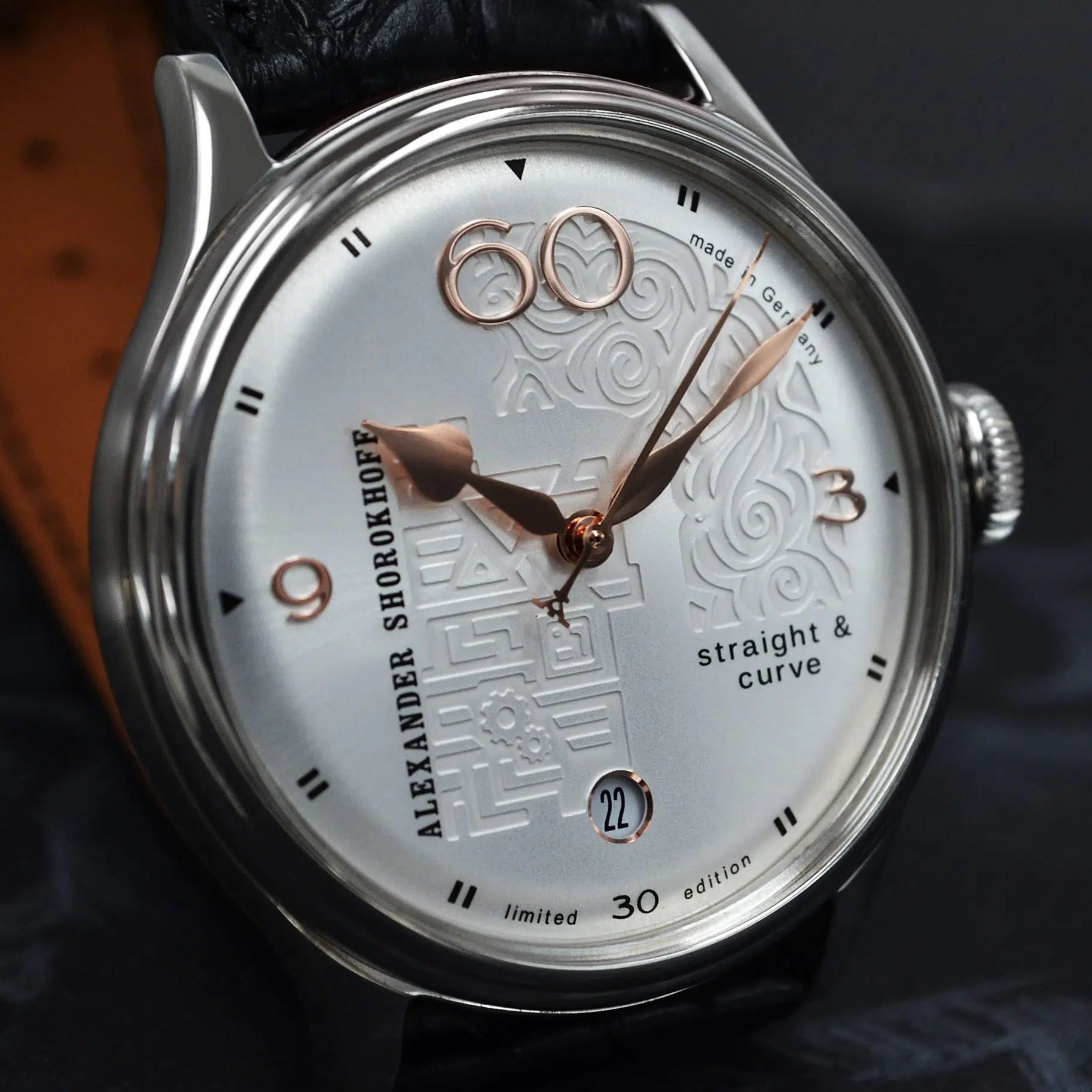 Hodinky Alexander Shorokhoff Straight & Curve AS.V7-SC1