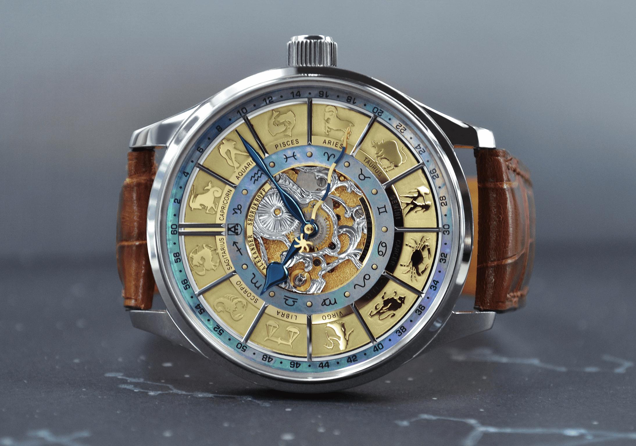 Uhr Alexander Shorokhoff Babylonian III. AS.BYL03Y
