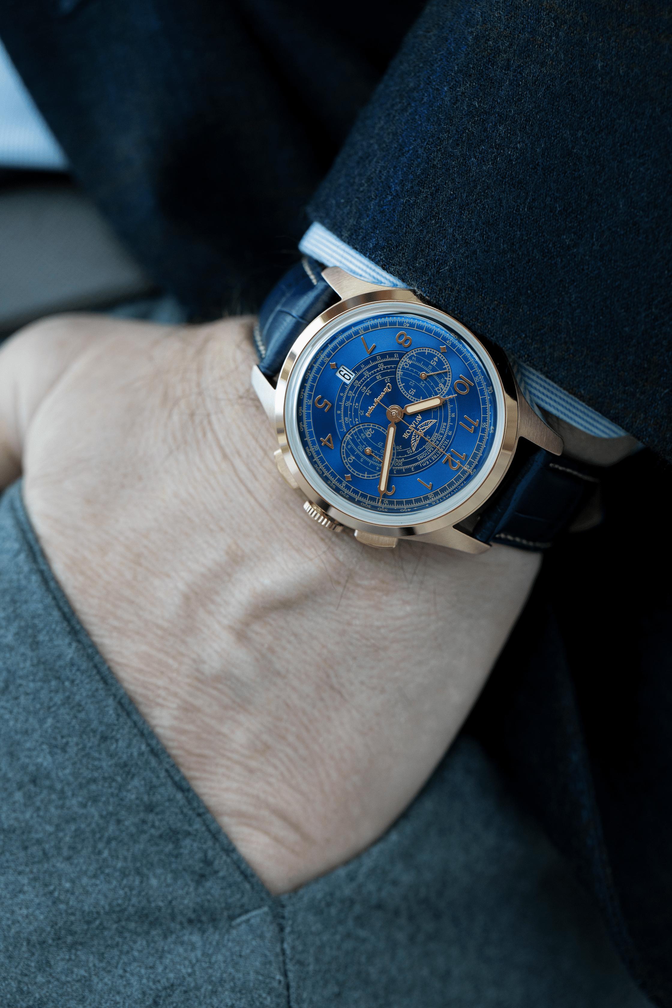 Watch AVIATOR SWISS HERITAGE CHRONOGRAPH TRIMETER AUTO V.4.40.2.357.4