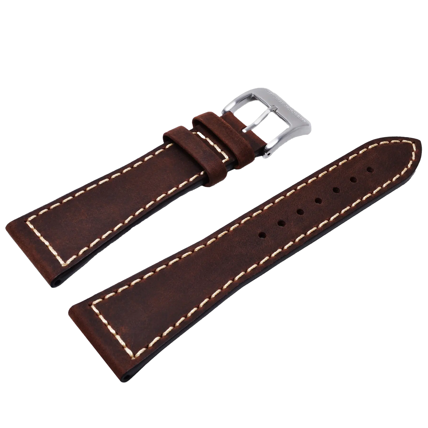 Alexander Shorokhoff kožený remienok z teľacej kože – kávová hnedá