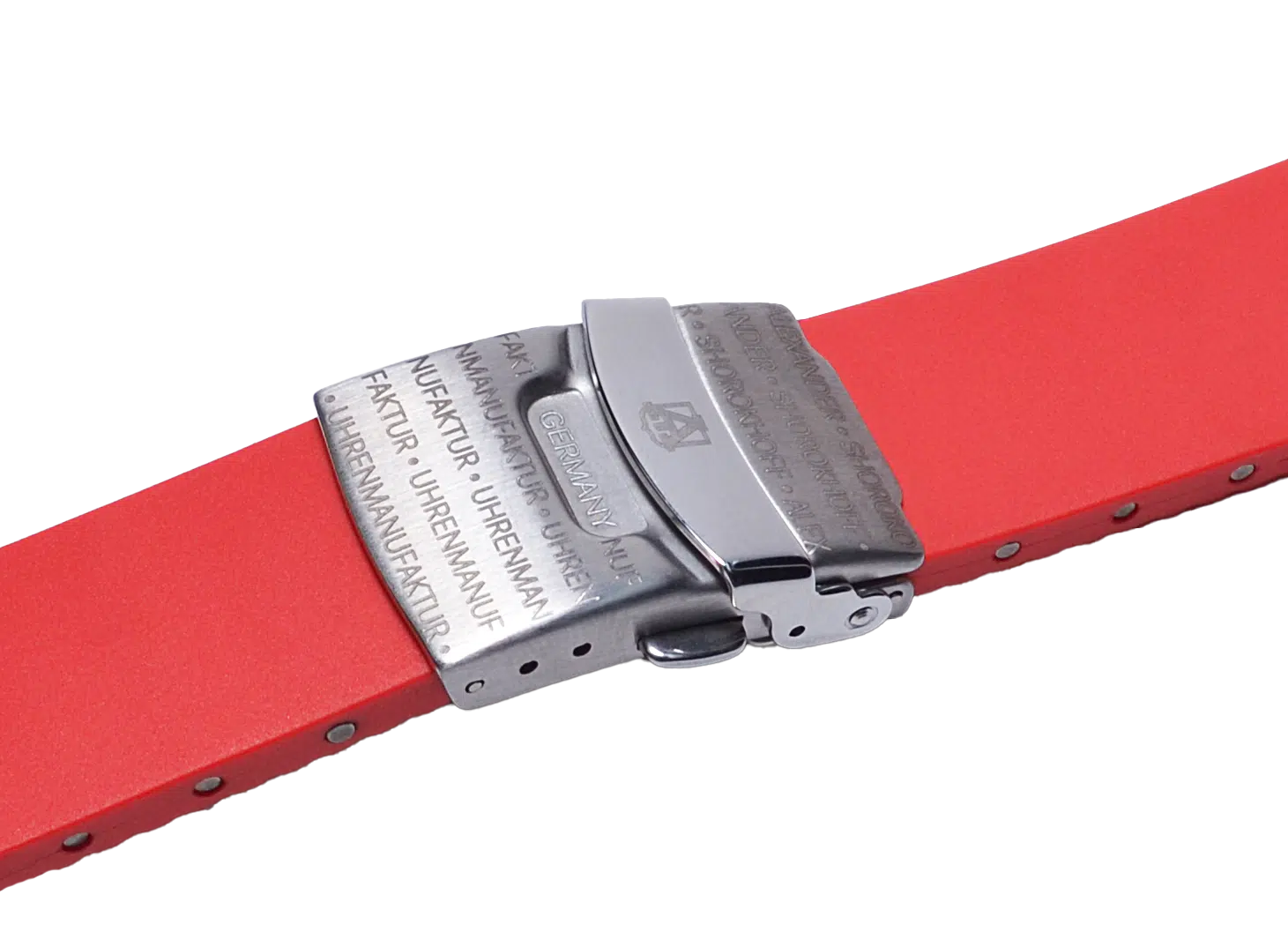 Alexander Shorokhoff gumený remienok - červený