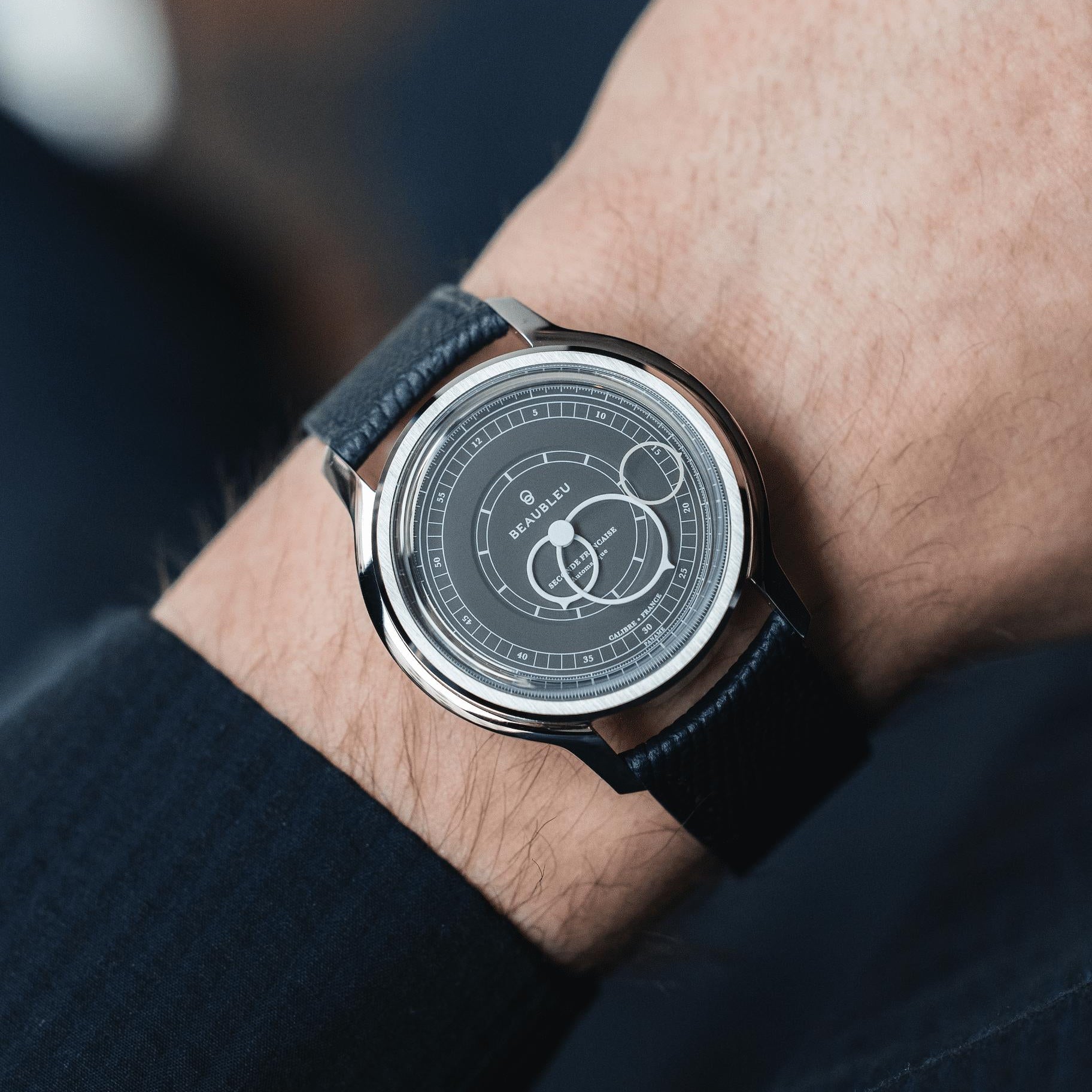 Beaubleu Seconde Française 19.24 Anthracite Gray watch