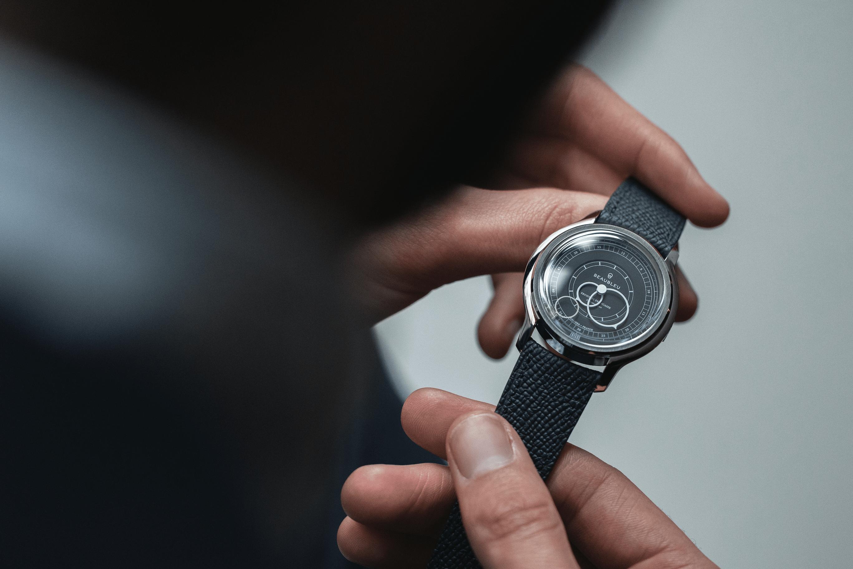 Beaubleu Seconde Française 19.24 Anthracite Gray watch