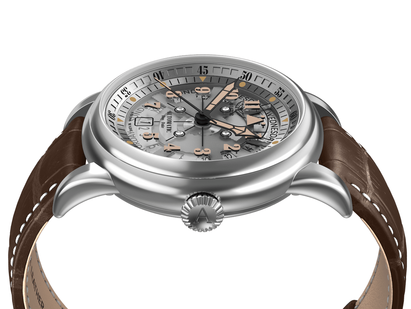 Hodinky AVIATOR SWISS DOUGLAS DAY-DATE MECA-41 V.3.36.0.286.4