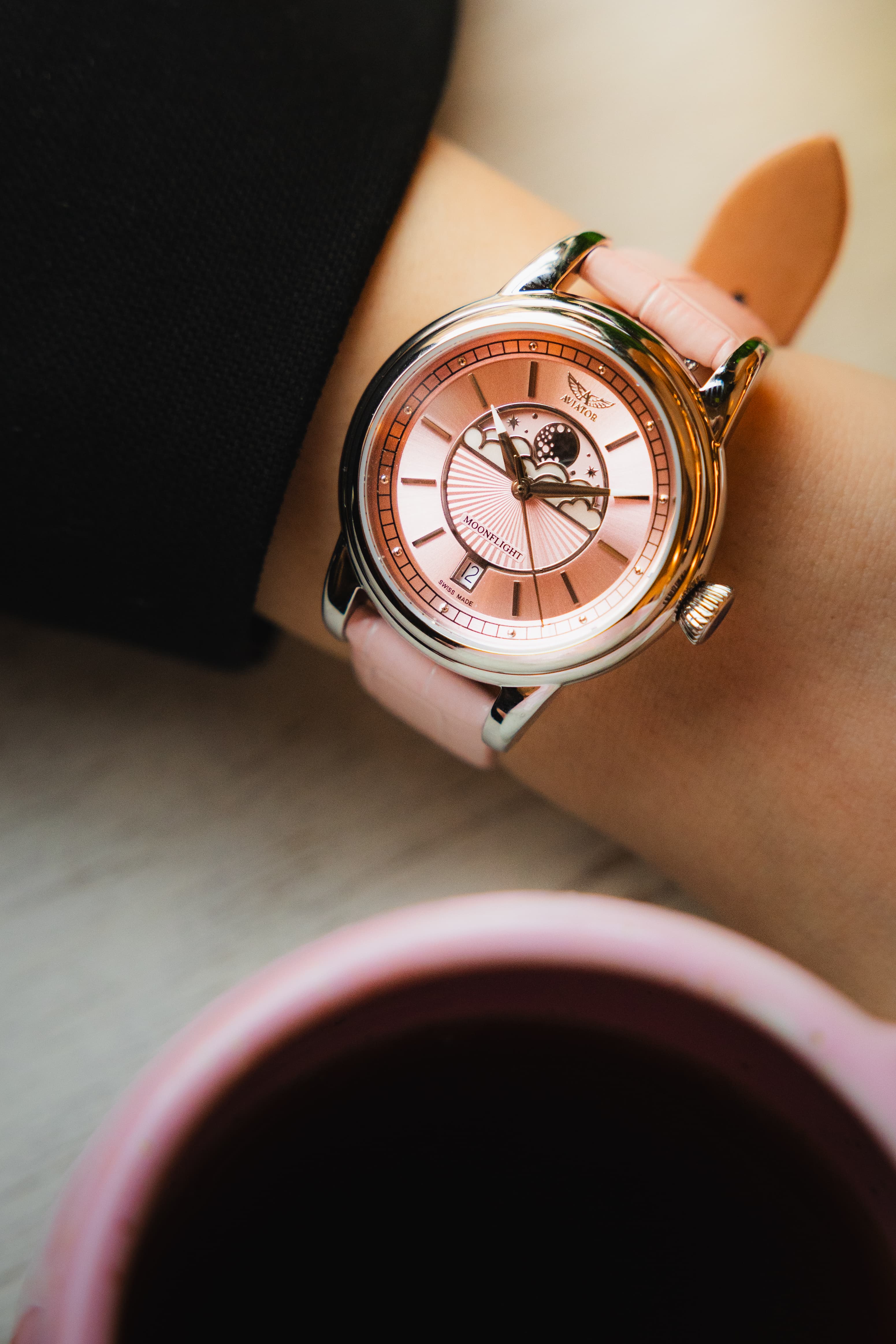 UHR AVIATOR SWISS DOUGLAS MOONFLIGHT V.1.33.0.257.4