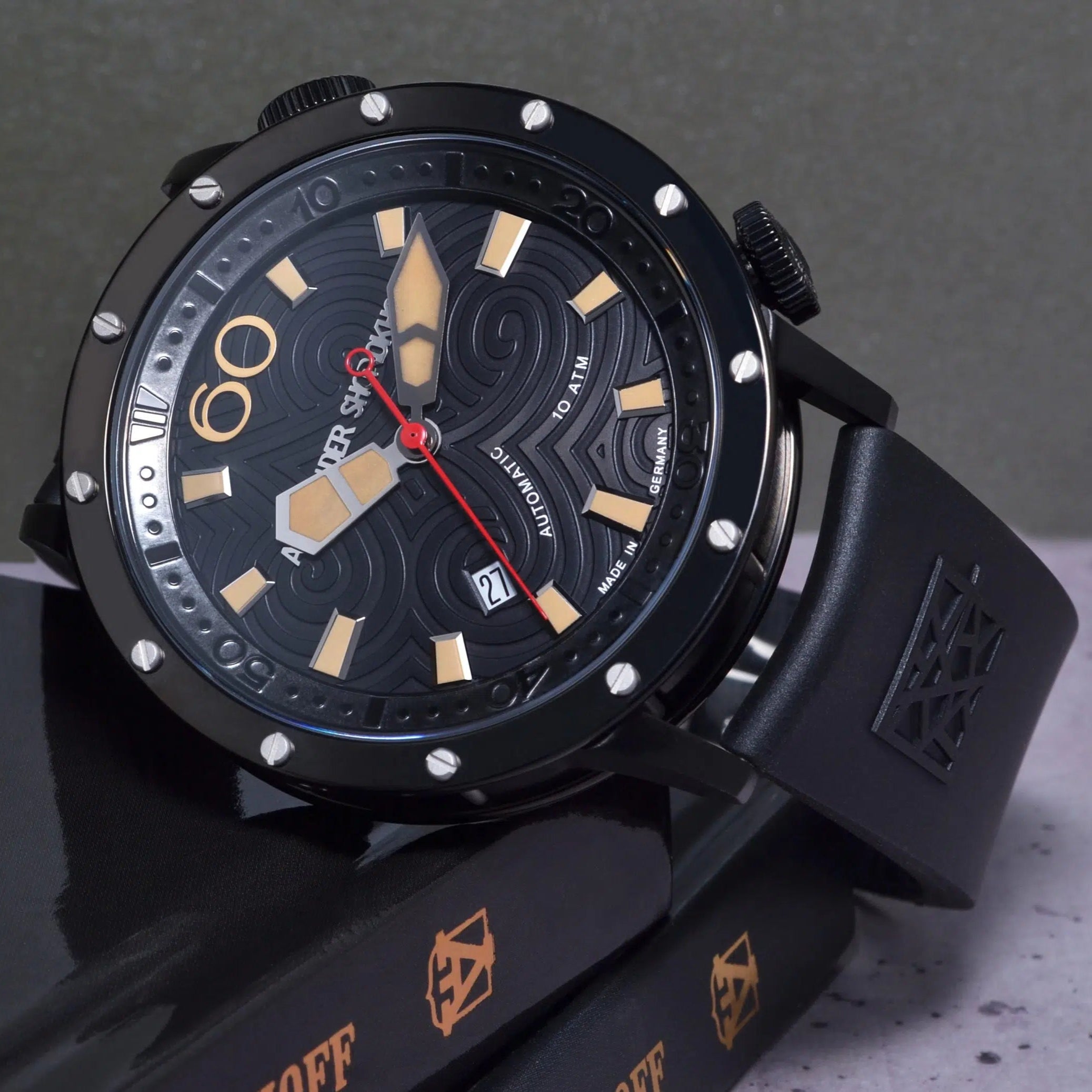 Hodinky Alexander Shorokhoff Deep Ding 2 AS.DD04-B