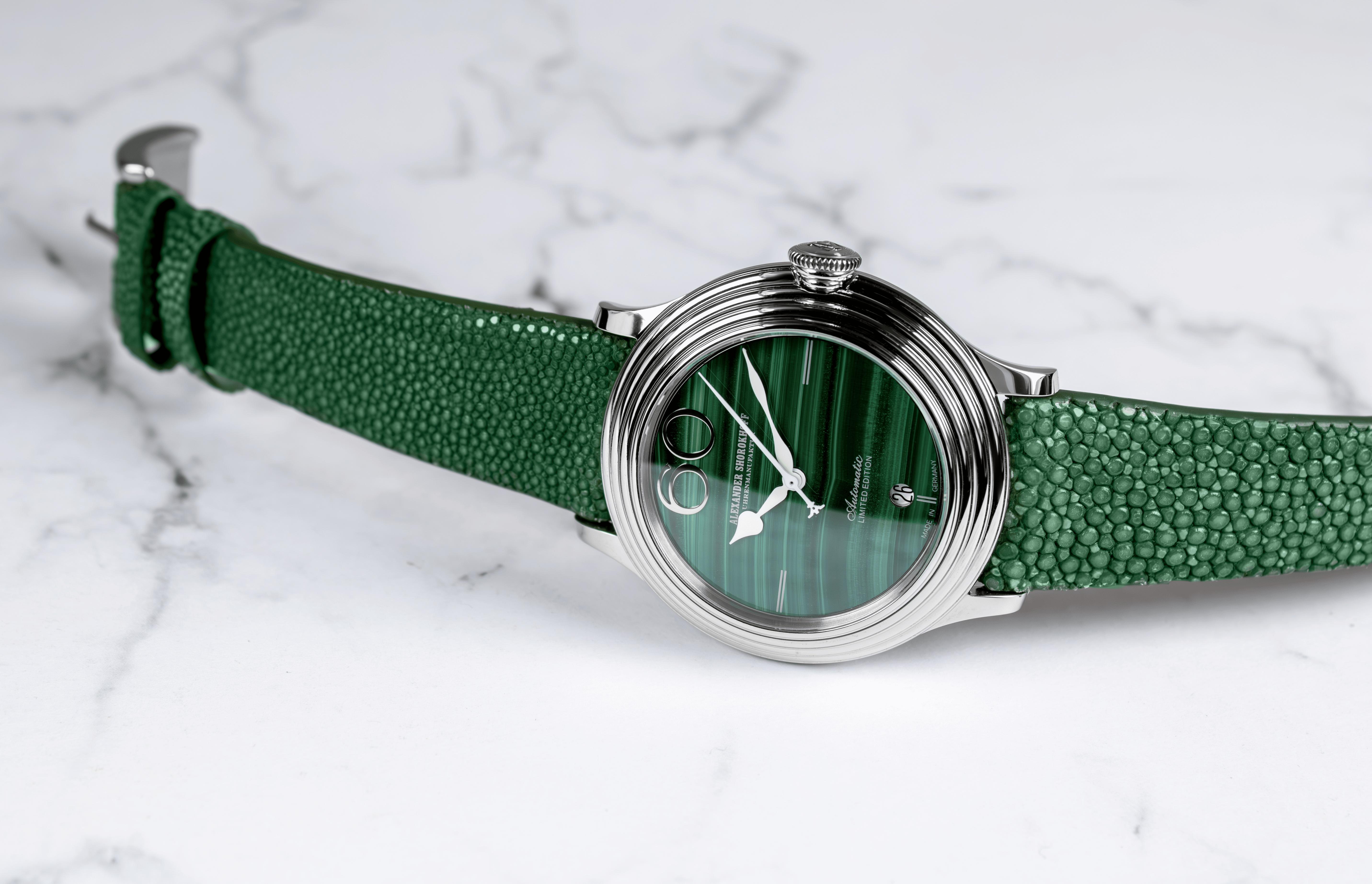 Hodinky Alexander Shorokhoff Frozy Green AS.FRZ01-2