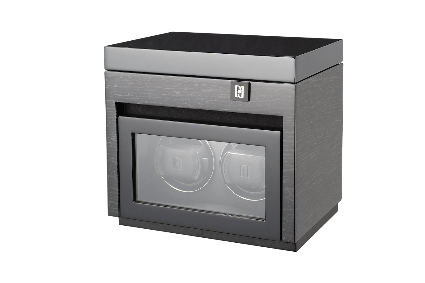 Paul design Gentlemen 2+3 - Naťahovač na 2 hodinky + odkladací priestor