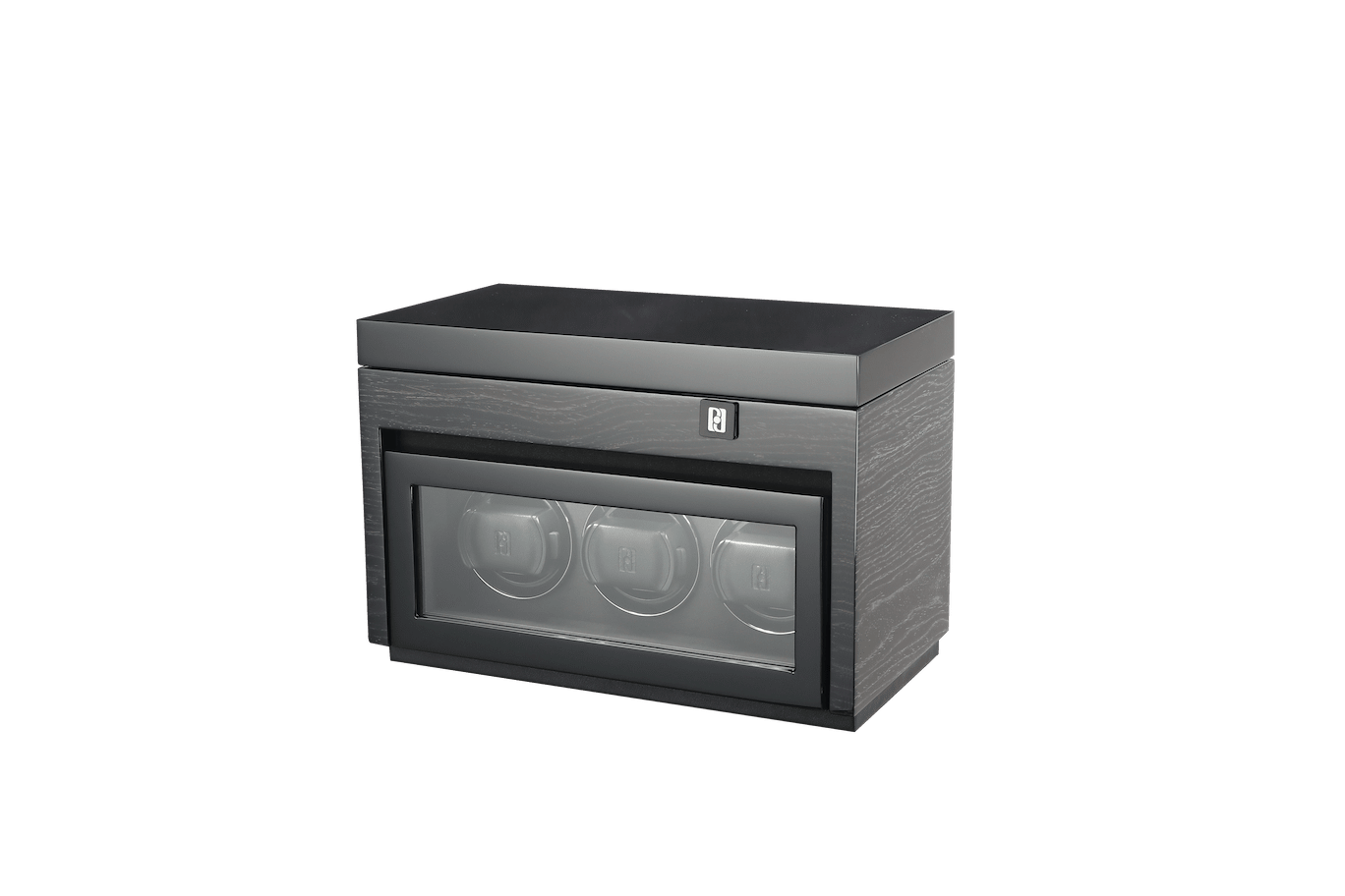 Paul design Gentlemen 3+5 - Naťahovač na 3 hodinky + odkladací priestor