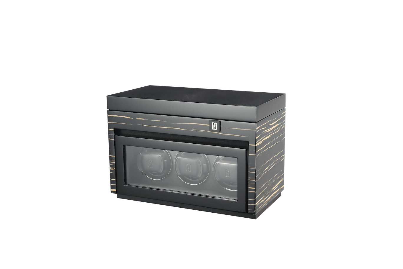 Paul design Gentlemen 3+5 - Naťahovač na 3 hodinky + odkladací priestor