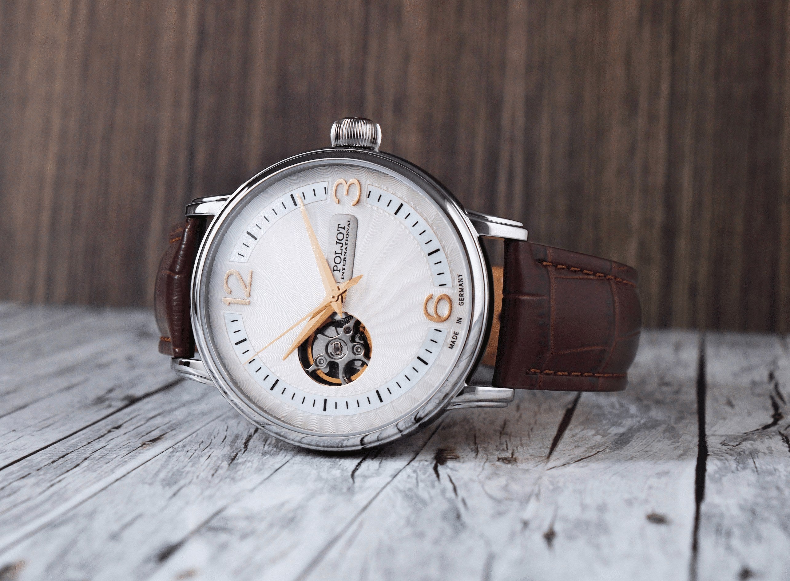 Poljot International Jaros Open Heart 38NH.4280811 Watch