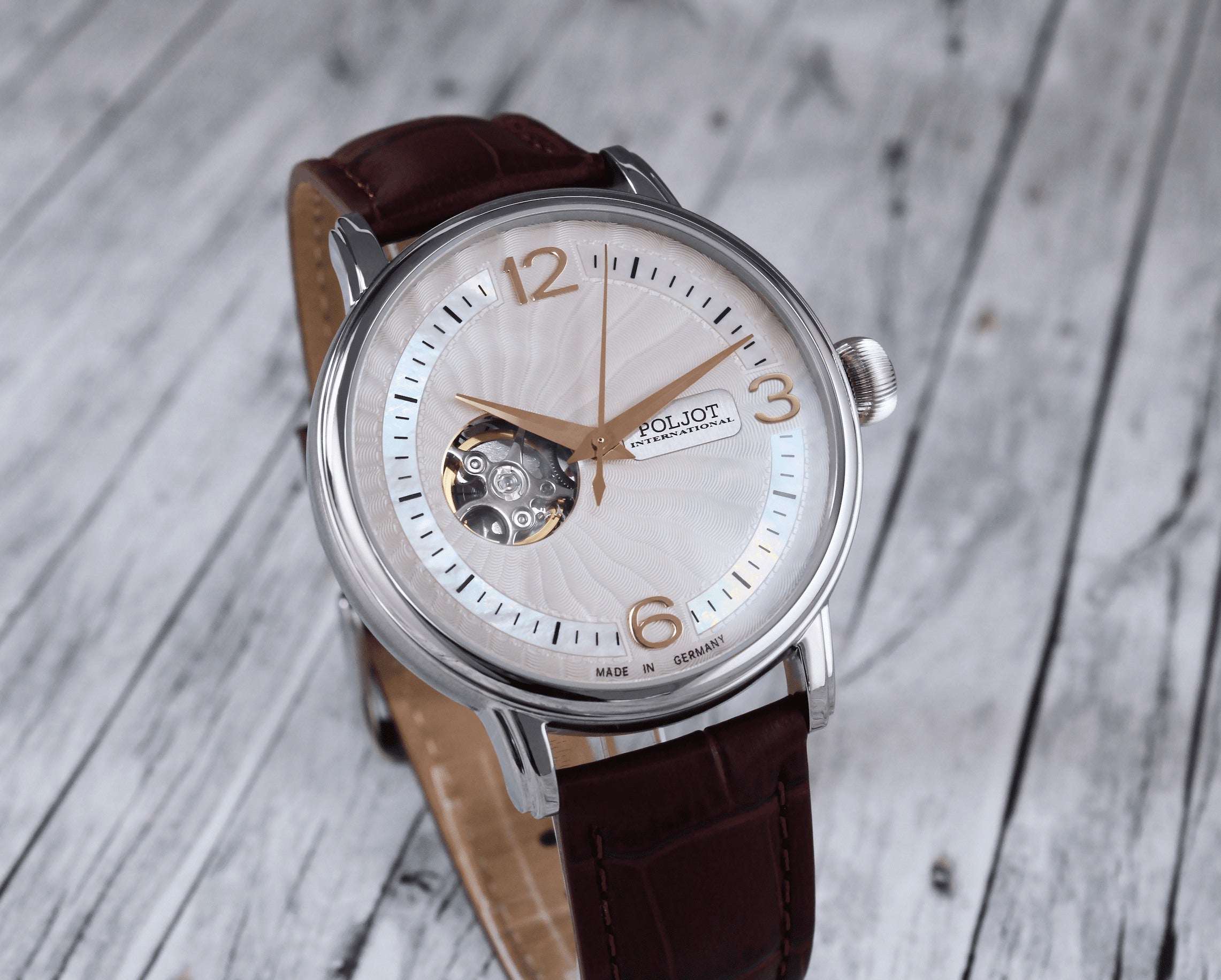 Poljot International Jaros Open Heart 38NH.4280811 Watch