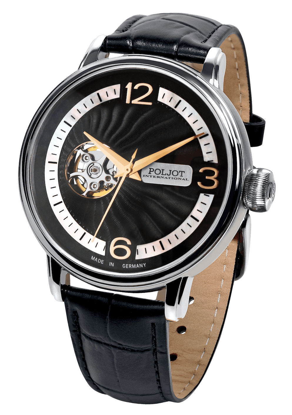 Poljot International Jaros Open Heart 38NH.4280813 Watch