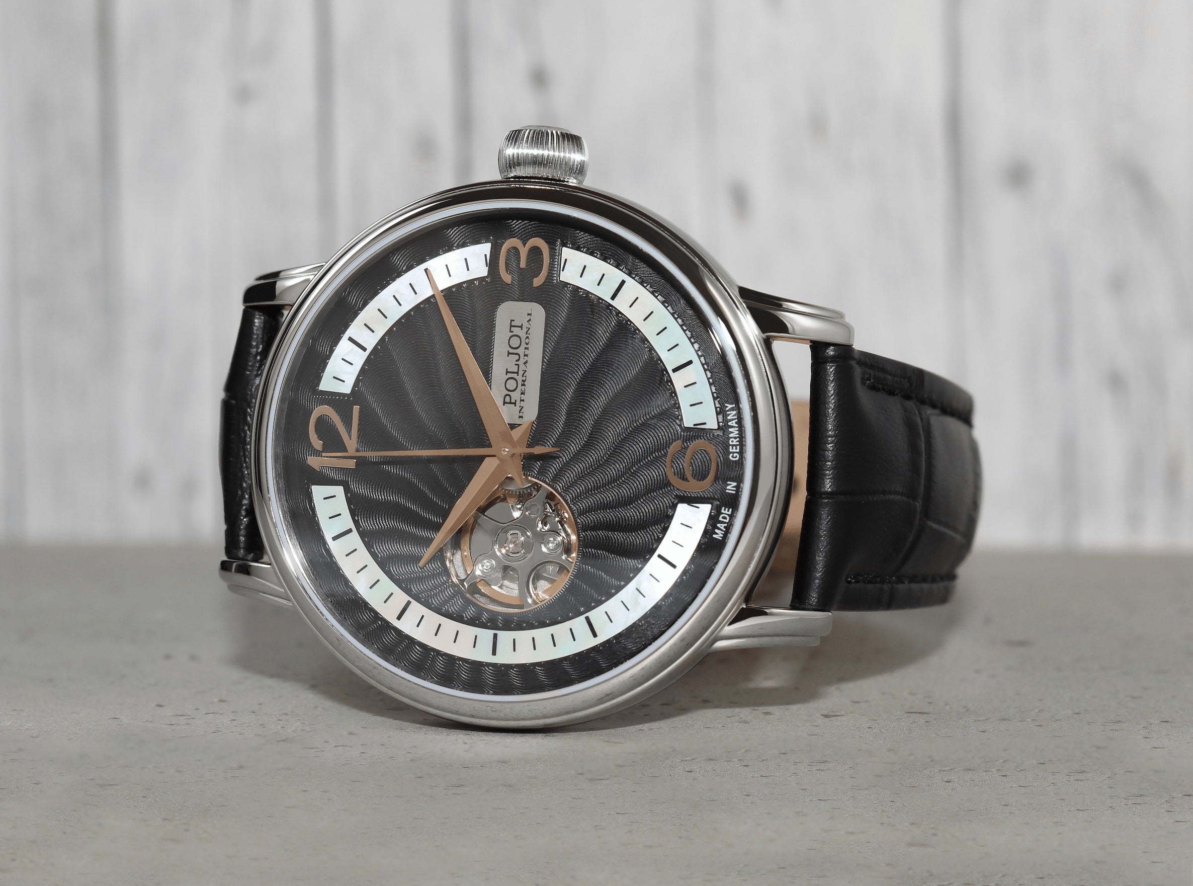 Poljot International Jaros Open Heart 38NH.4280813 Watch