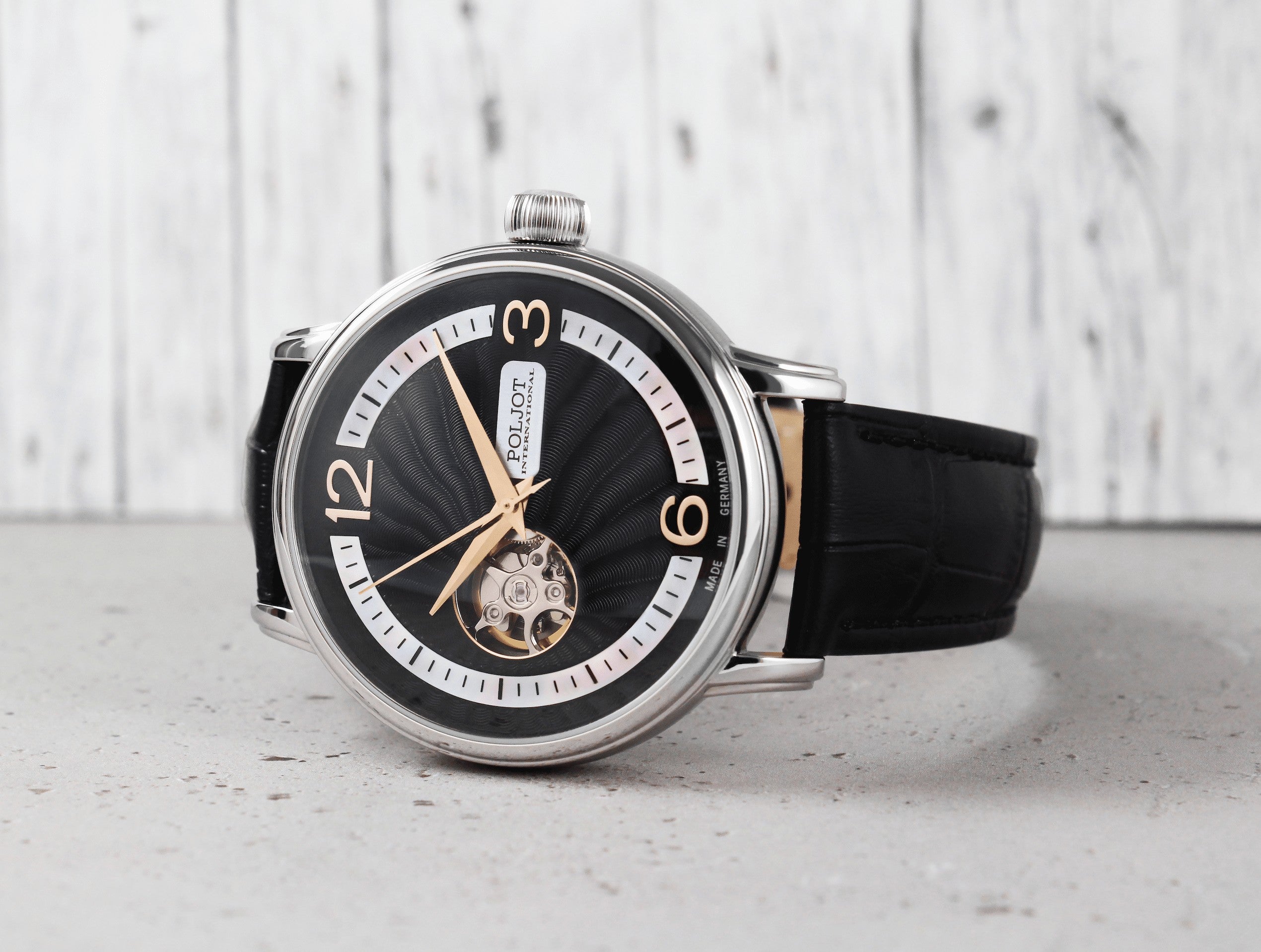 Poljot International Jaros Open Heart 38NH.4280813 Watch